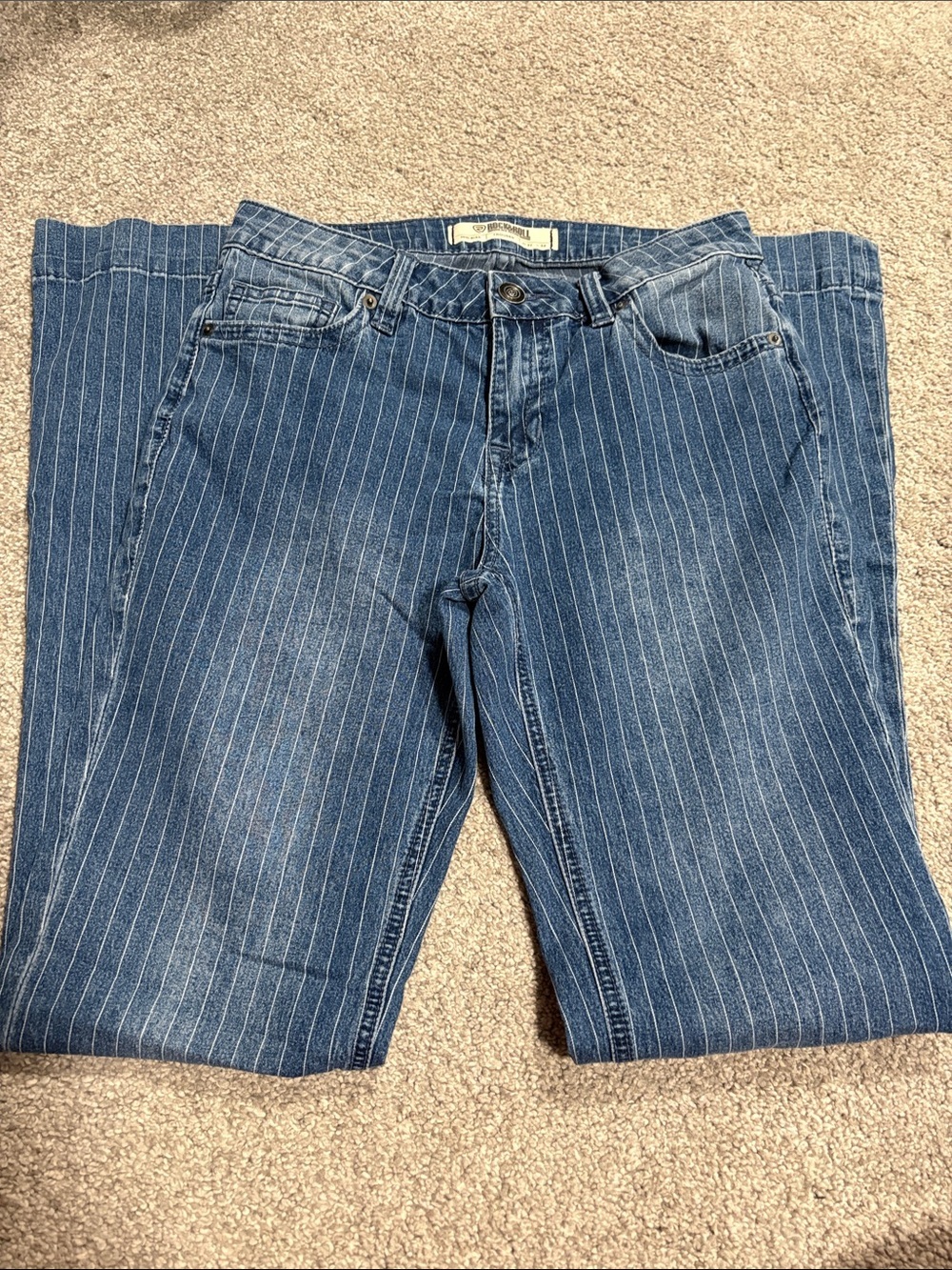 Rock And Roll Mid Rise Trouser Jeans - Picture 4 of 7